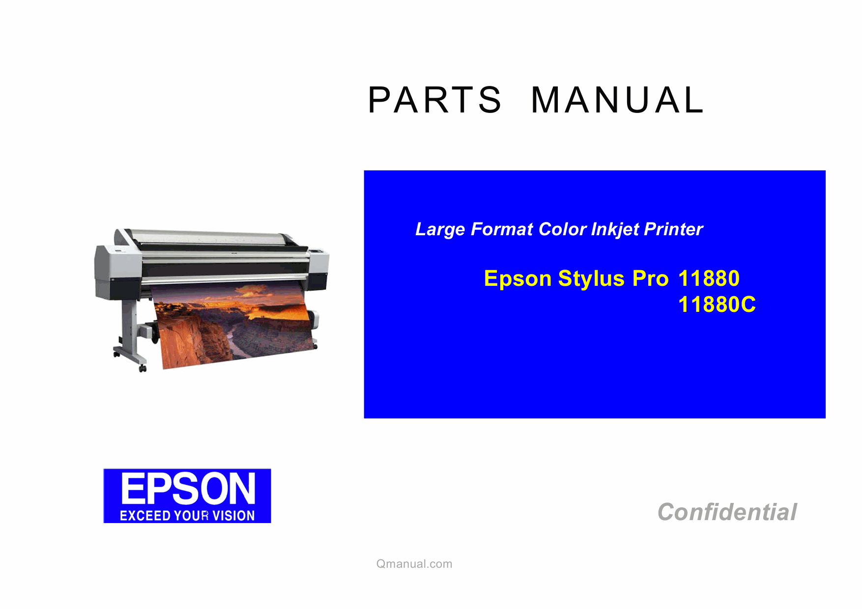 EPSON StylusPro 11880 11880C Parts Manual-1